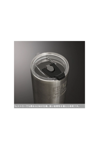 YOSHIMURA Vacuum Double-Wall Tumbler with Lid – 600ml