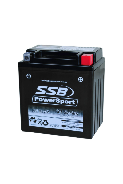 SSB AGM Motorcycle & Powersports Battery (YB10L-A2)