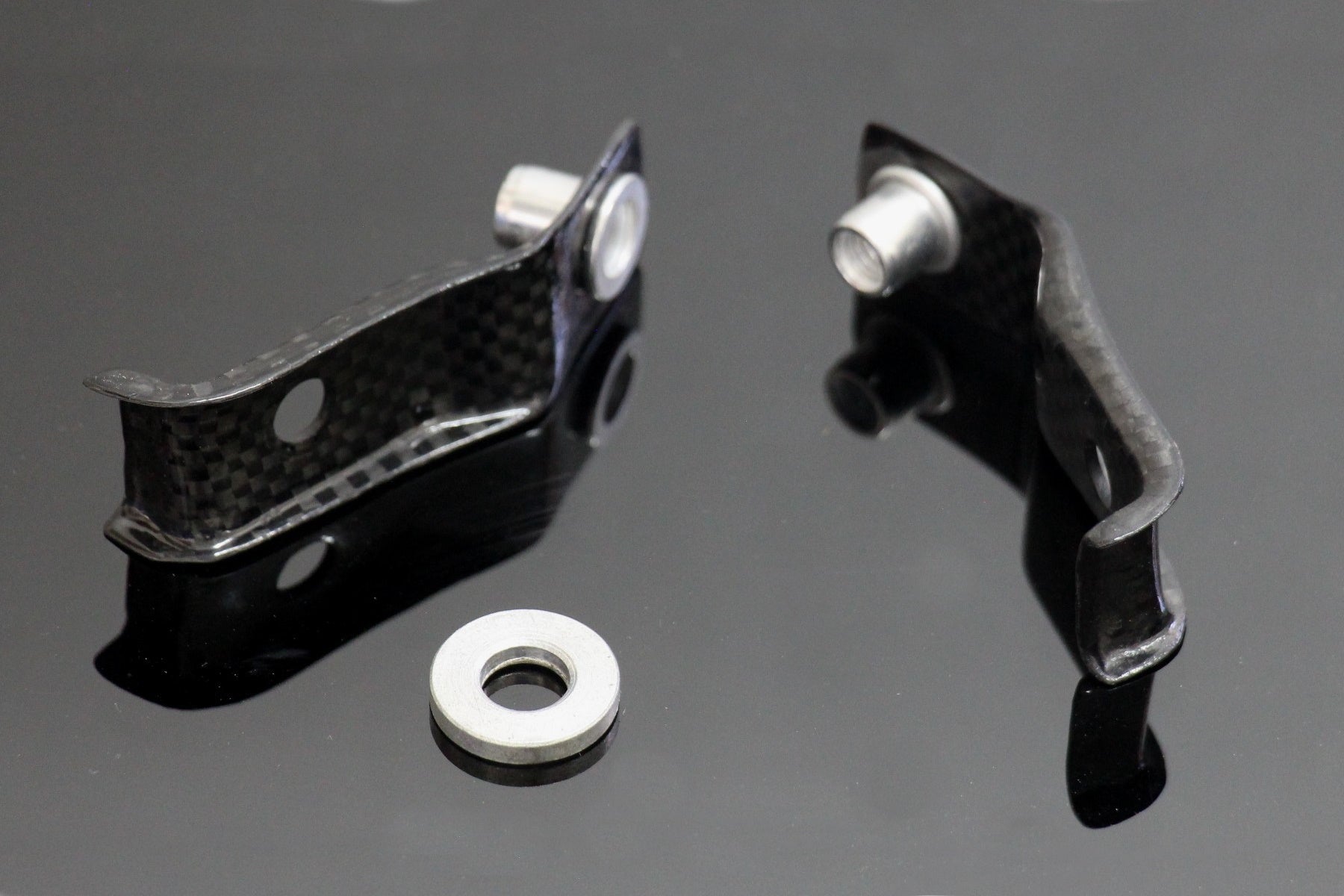 TYGA Fairing Lower Stay, Carbon, Set, RGV250 VJ21