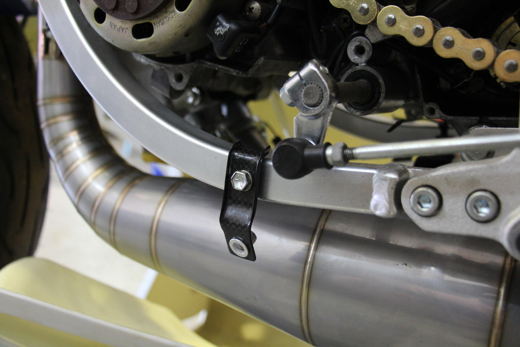 TYGA Fairing Lower Stay, Carbon, Set, RGV250 VJ21