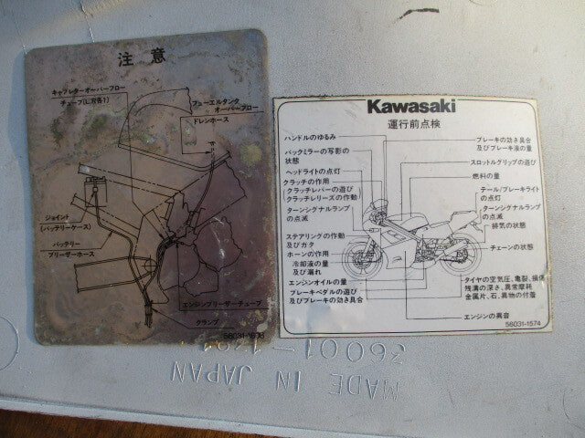 Kawasaki KR-1 Genuine Right Side Cover (R) OEM