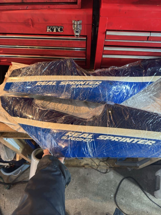 OEM Seat / Tail / Rear Cowl Set – Suzuki RGV250Γ VJ21A (1988) – Left & Right | Stamped “12C”