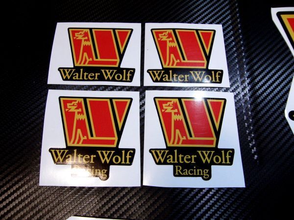 Walter Wolf Racing Sticker Set – For RG250, RG400, RG500, RGV, GSX-R | Weather-Resistant Vinyl