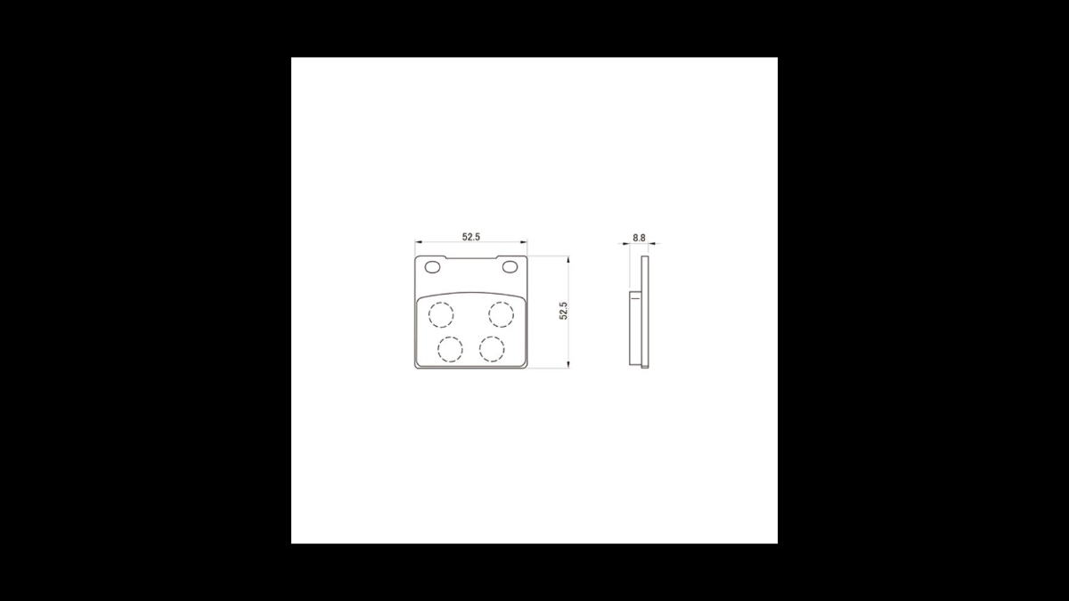 🛑 Daytona Hyper Pad Brake Pads – Rear (Type R)