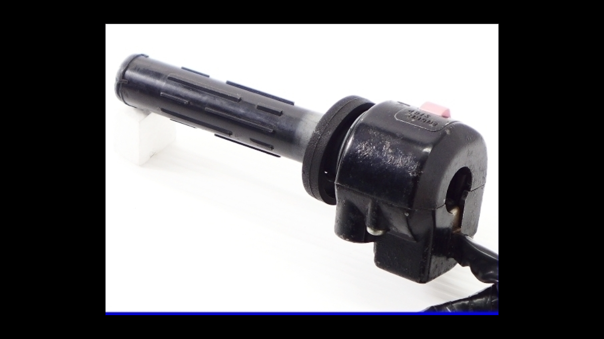 Suzuki GSX750S Katana (3rd Gen) Genuine Right Switch & Throttle Set