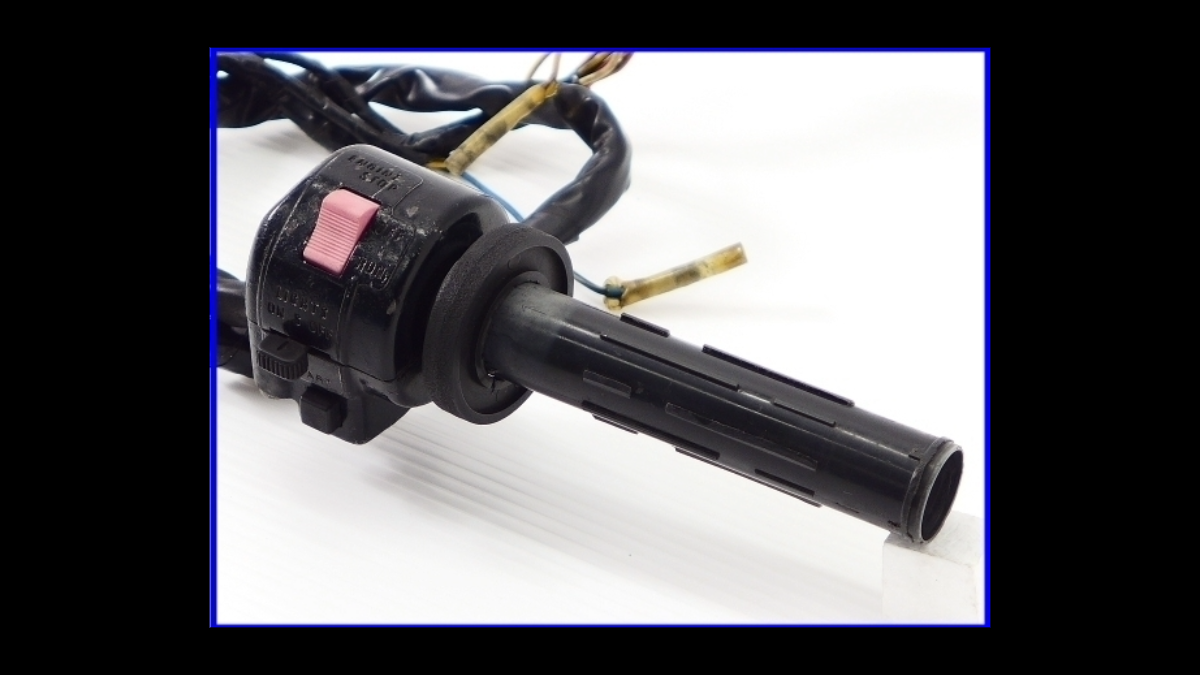 Suzuki GSX750S Katana (3rd Gen) Genuine Right Switch & Throttle Set