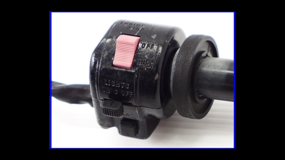 Suzuki GSX750S Katana (3rd Gen) Genuine Right Switch & Throttle Set