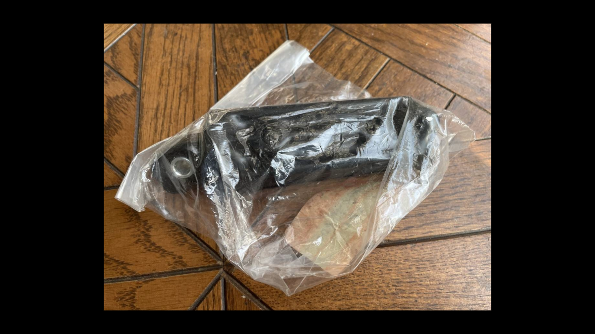 Suzuki GSX750S3(4) Katana Genuine Front Left Footrest Assembly – NOS