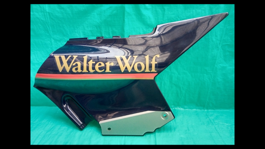 Suzuki RG400 / RG500 Gamma Walter Wolf Type 2 Right Side Cover – Genuine OEM, Rare
