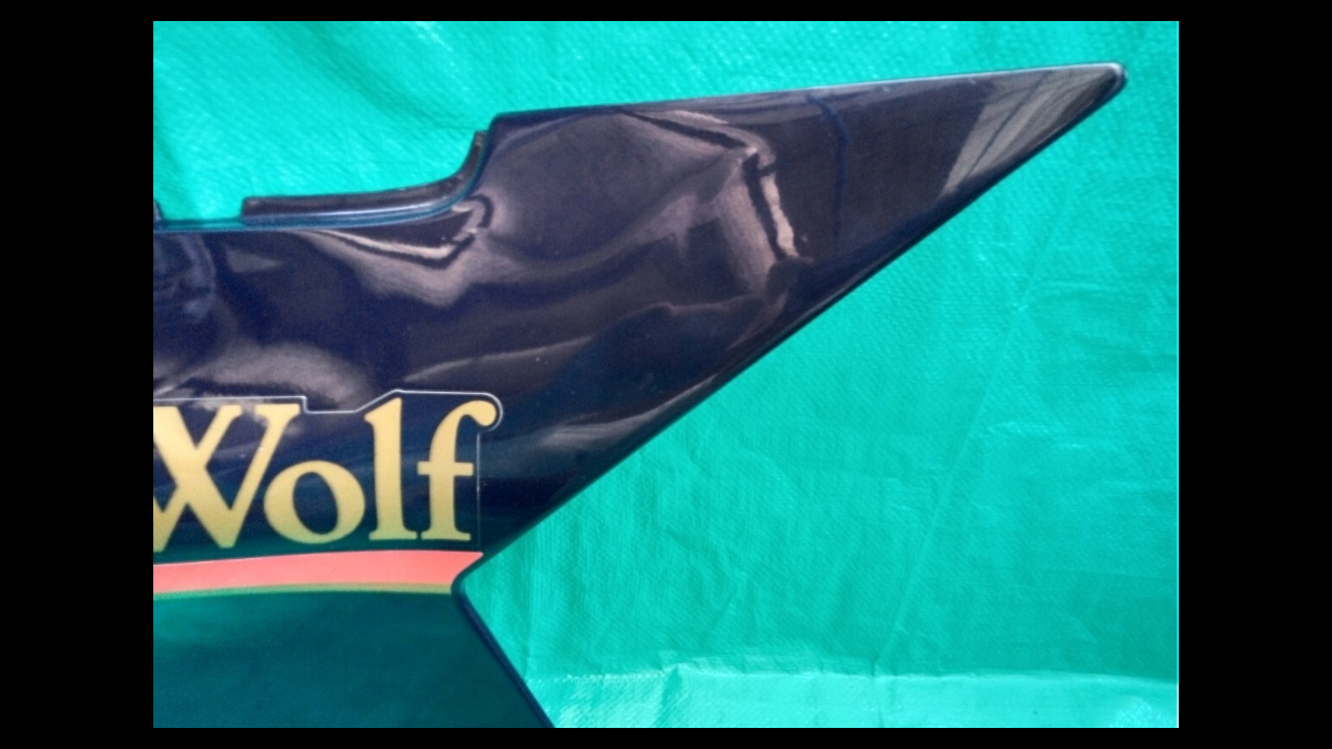 Suzuki RG400 / RG500 Gamma Walter Wolf Type 2 Right Side Cover – Genuine OEM, Rare