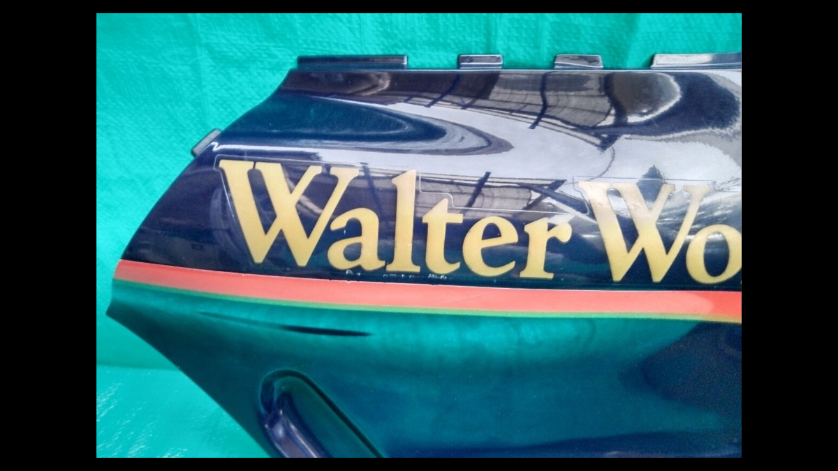 Suzuki RG400 / RG500 Gamma Walter Wolf Type 2 Right Side Cover – Genuine OEM, Rare