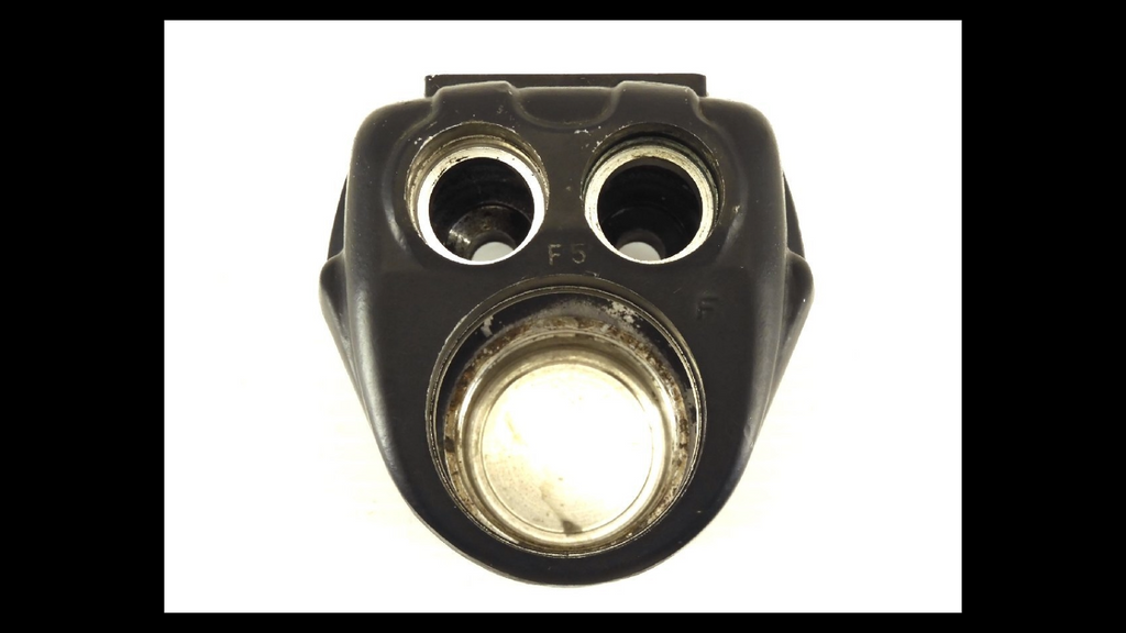 Genuine Front Brake Caliper with Support – Kawasaki Z750T / KZ750B Twin | Cleaned & Functional