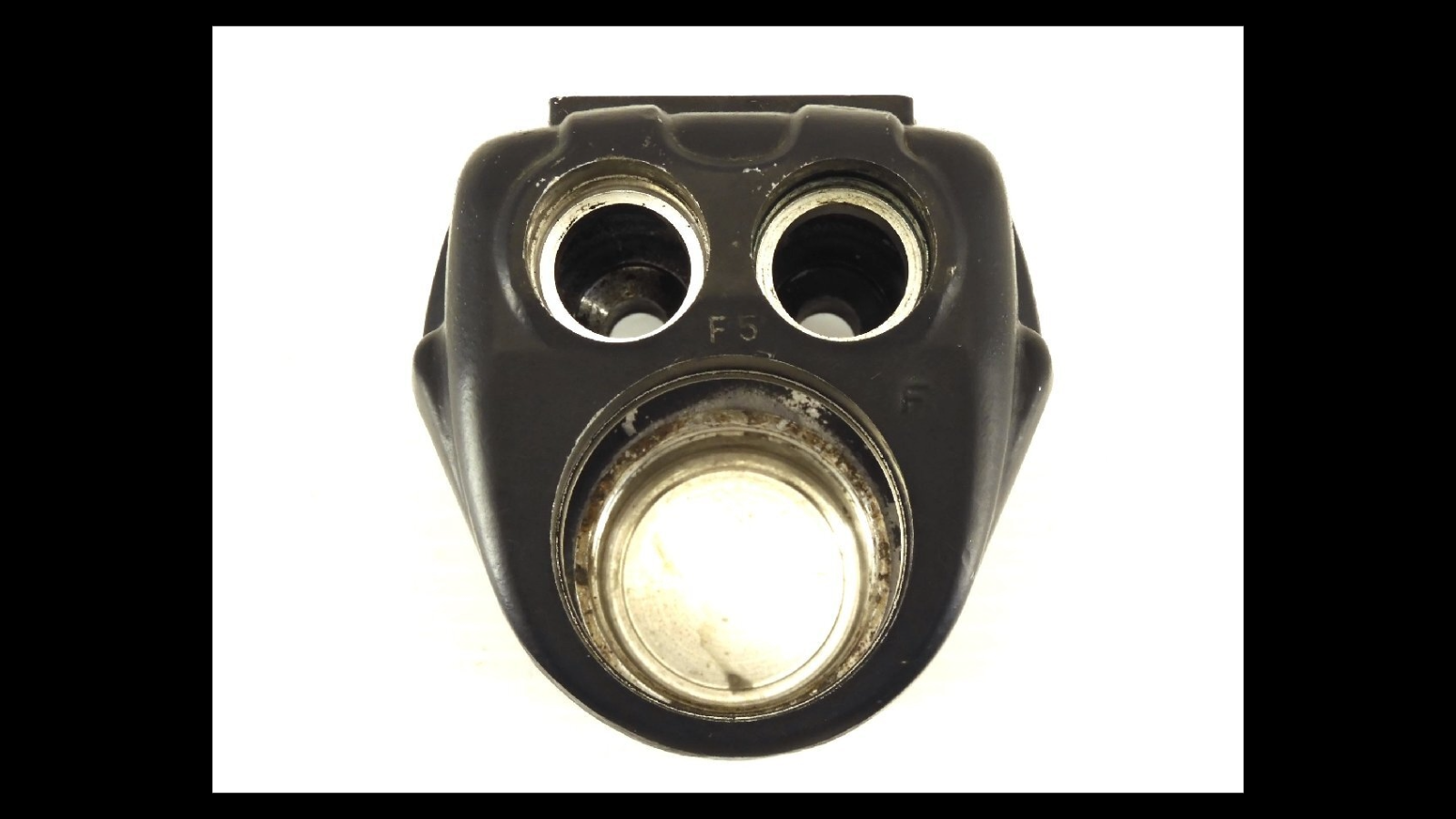 Genuine Front Brake Caliper with Support – Kawasaki Z750T / KZ750B Twin | Cleaned & Functional