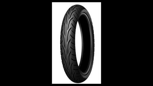 Dunlop GT601F Front Tyre – 100/90H16 T/L | Made in Japan | Bias Road Tyre