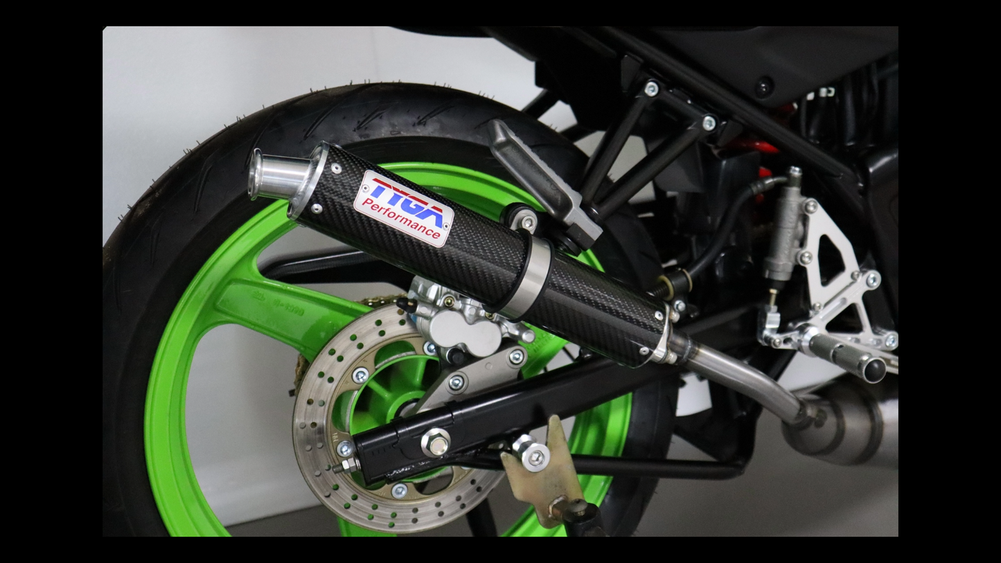 TYGA Carbon Fiber Two-Stroke Silencer Assembly