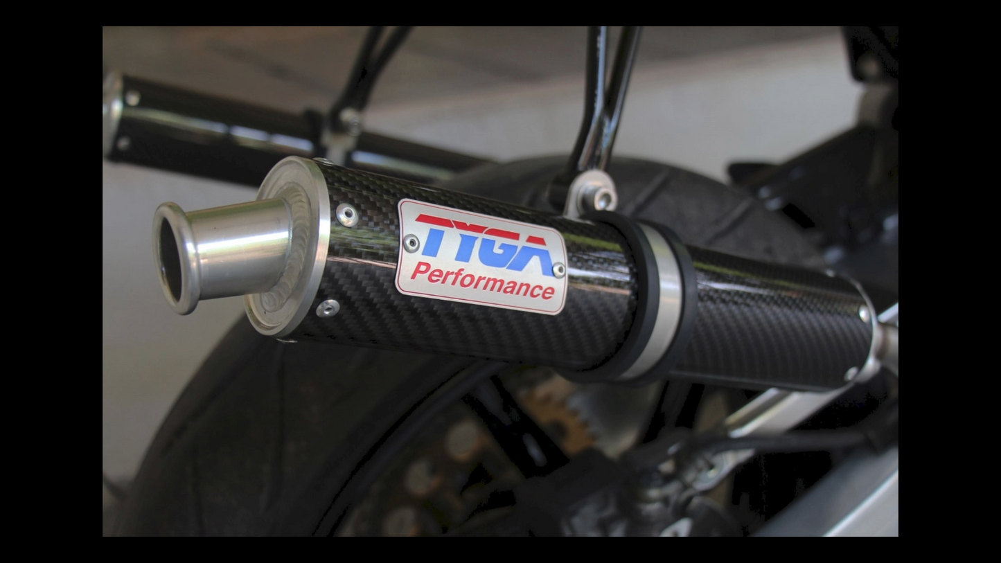 TYGA Carbon Fiber Two-Stroke Silencer Assembly