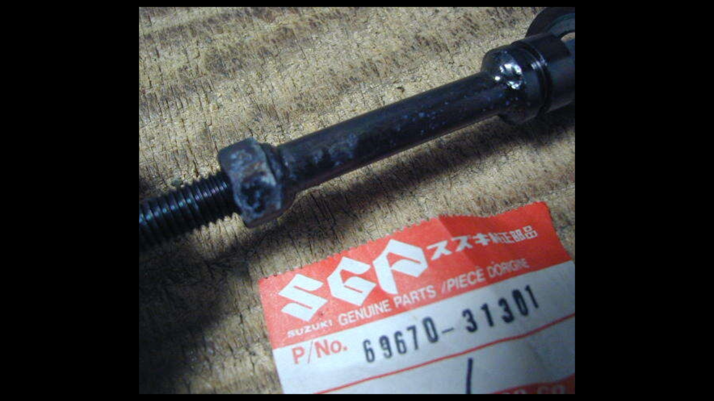 GSX750S Katana (3rd Model, GR72A) – Genuine Rear Brake Rod (Unused)