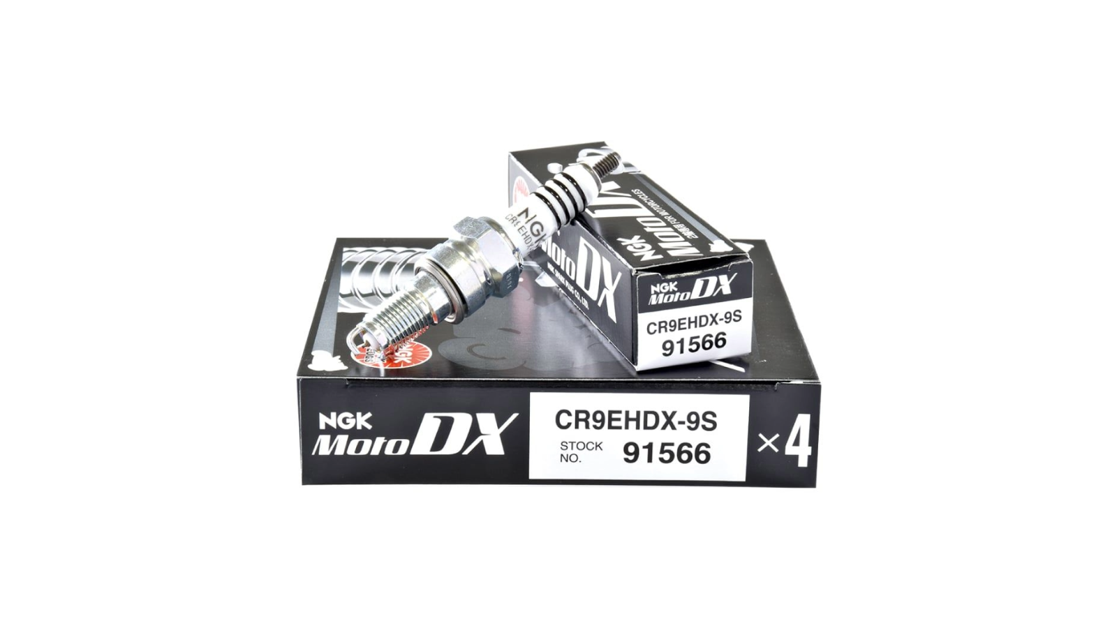 NGK MotoDX Spark Plug CR9EHDX-9S (Stock Number: 91566)