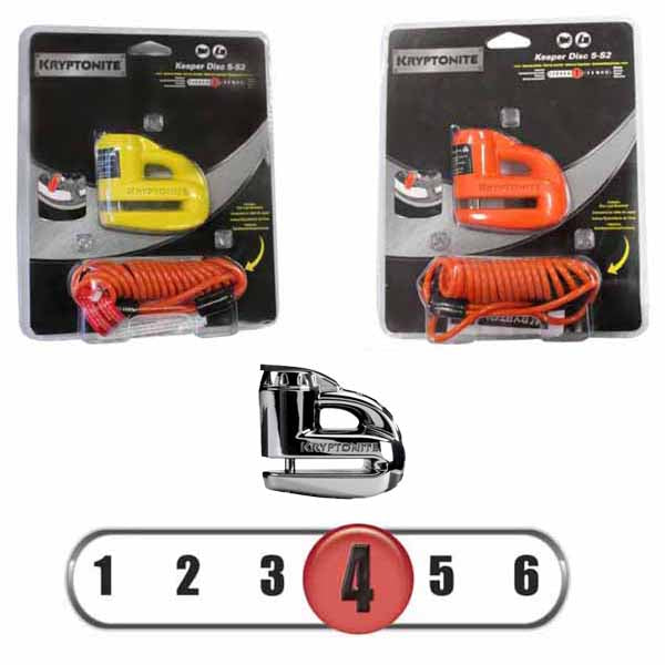 Kryptonite Keeper 5-S2 Disc Locks – Secure Your Ride!