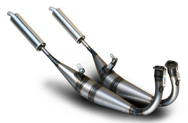 K2TEC Straight Exhaust Chamber TYPE-1 – Kawasaki KR-1  #kr1-ty1